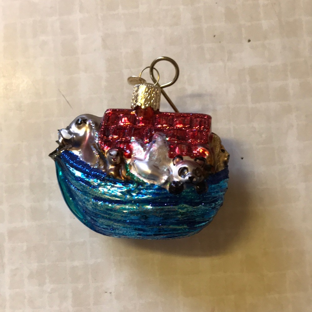 Set of 6 Noah’s Ark Ornament - Picture 2 of 6